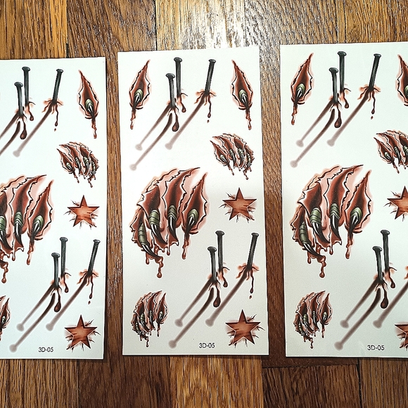 3D Temporary Tattoos - Picture 1 of 2